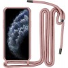 My Colors Carryhang Back Cover Σιλικόνης με Λουράκι Ροζ (Redmi Note 10 5G / Poco M3 Pro)